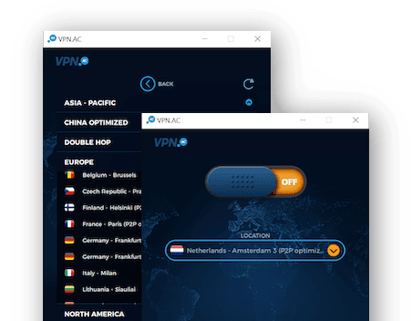 VPN.ac screenshot