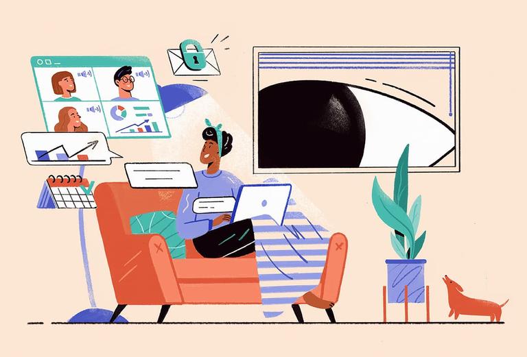 Working from home header
