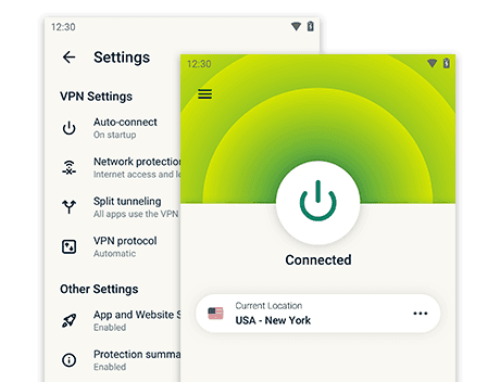 ExpressVPN's desktop application