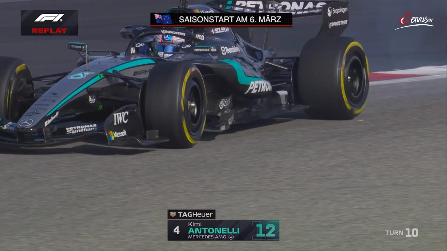 En regardant la F1 sur ServusTV