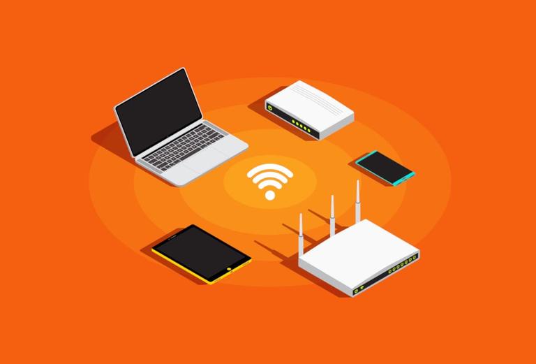 Devices connected to a VPN router