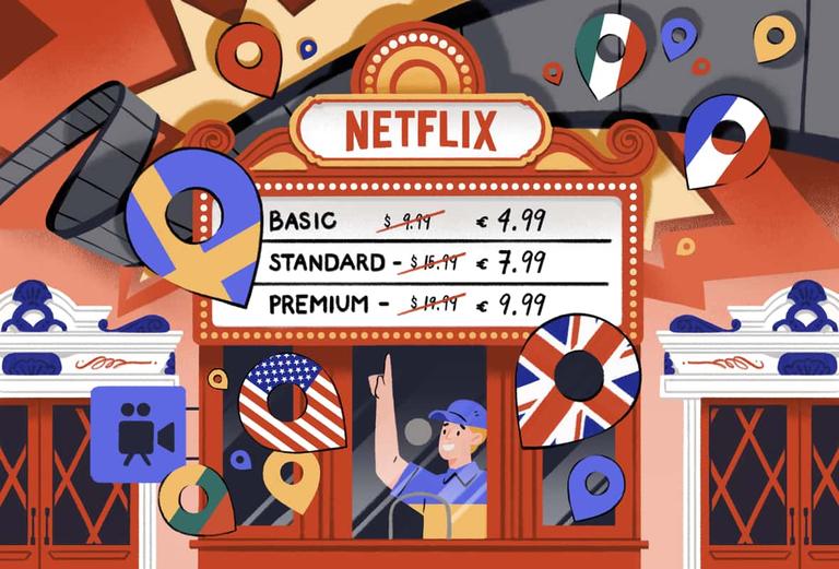 Conseguir Netflix más barato con una VPN