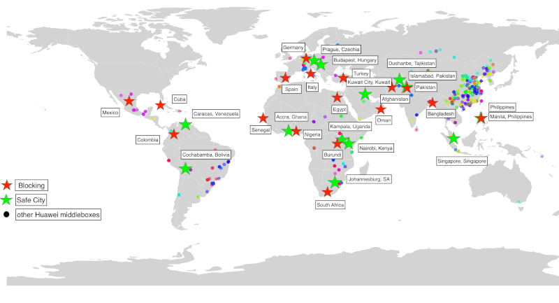 Huawei Global Map