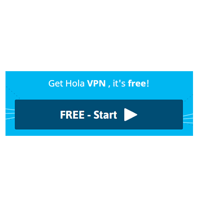 Zrzut ekranu z przyciskiem pobierania Hola Free VPN