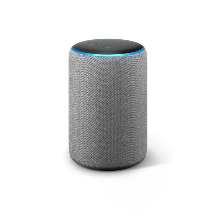 Echo Plus, Heather Gray Front On