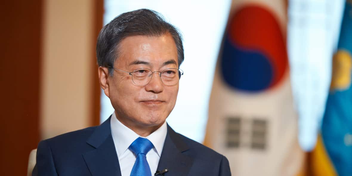 South Korea's President Moon Jae-in South Korea's President Moon Jae-in