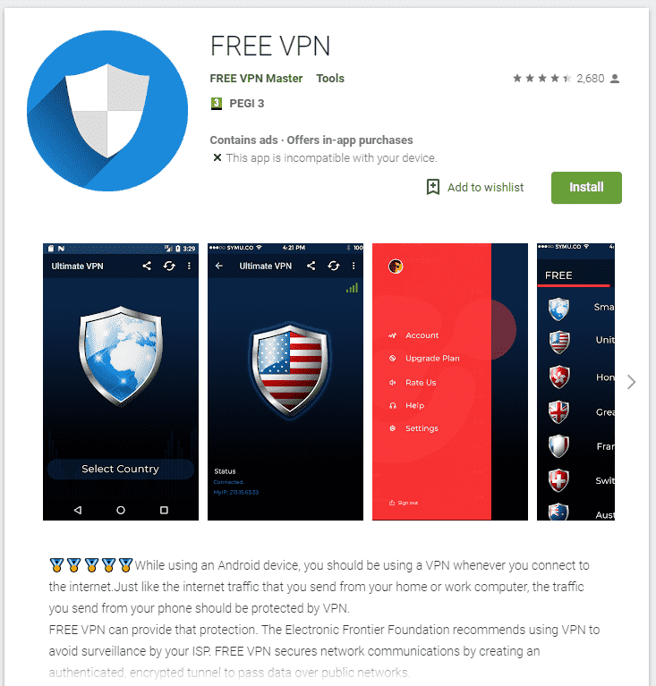 Free Android Vpn Risk Index 150 Apps Tested 85 Are Unsafe
