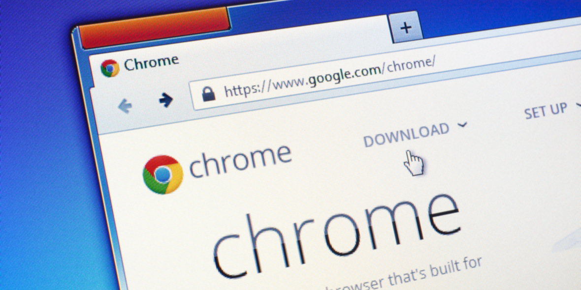 Screenshot of Google Chrome Browser Magnified Image of Google Chrome Browser