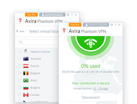 Avira Phantom Free screenshot
