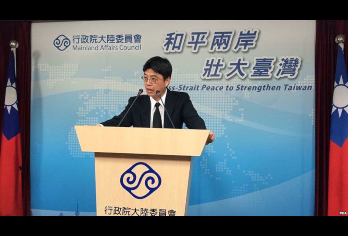 Chiu Chiu-cheng Making a Speech Chiu Chiu-cheng Making a Speech