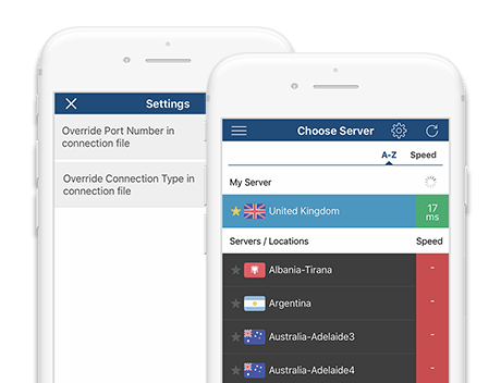 VPNArea mobile screenshot
