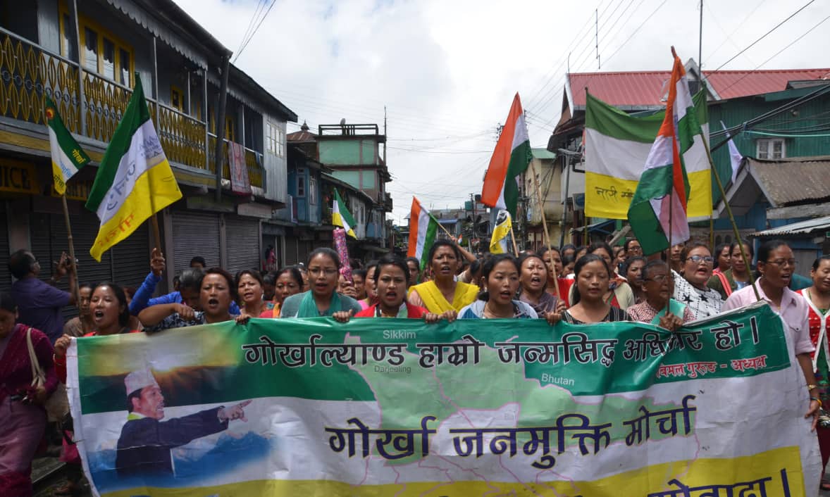 Secessionist strike in Darjeeling