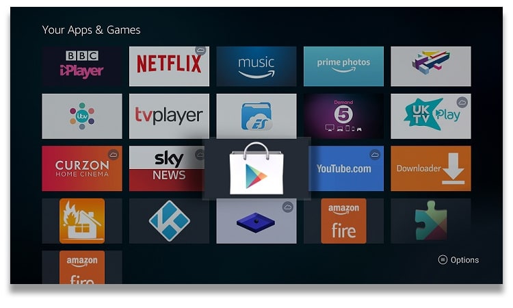 App Store en Firestick