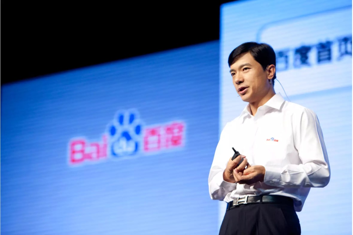 Robin Li, co-founder and CEO at Baidu.