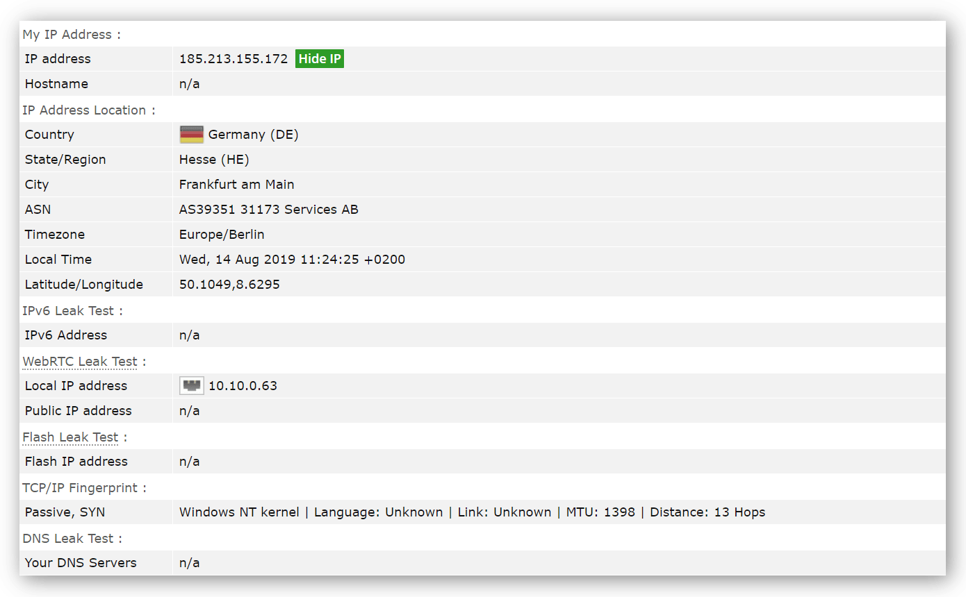 mullvad vpn test mullvad vpn test