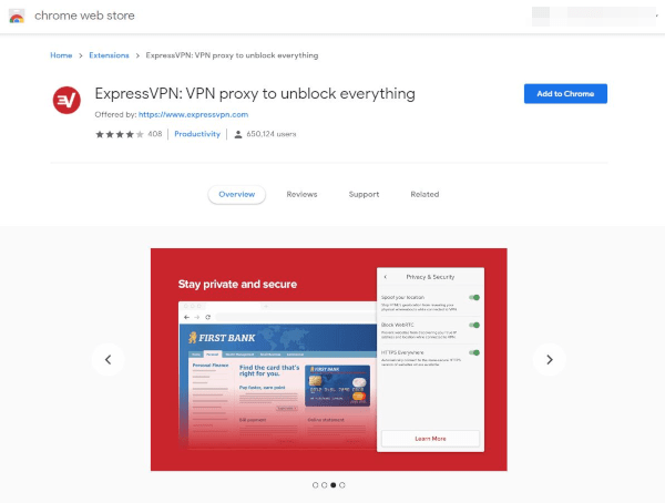 chrome vpn uk