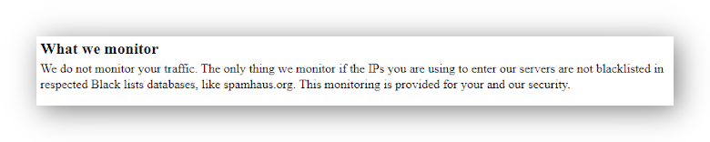 SuperVPN's privacy policy