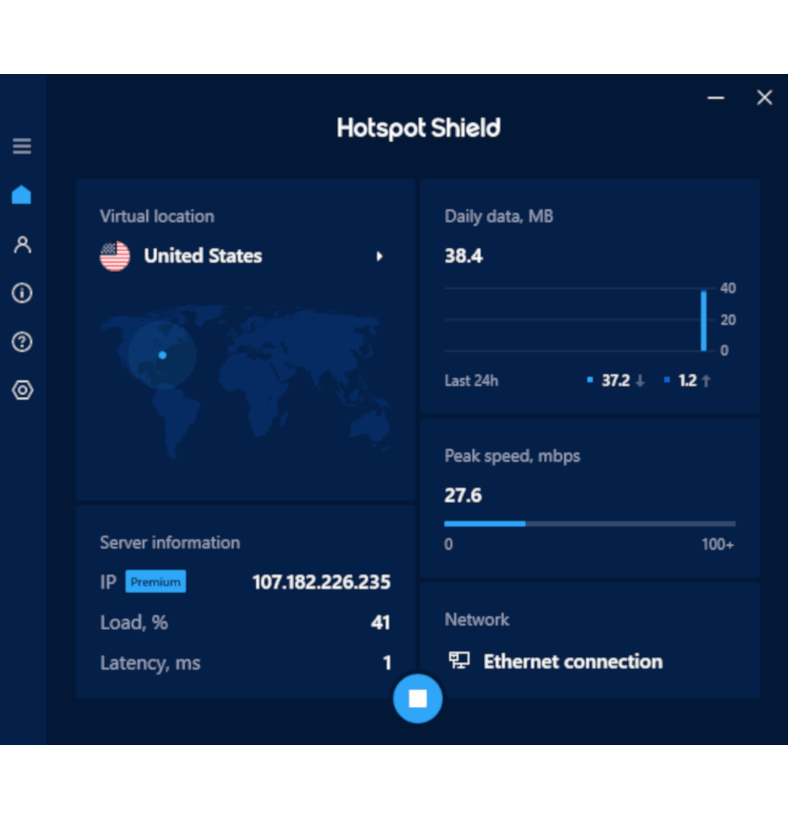 Proxy hotspot