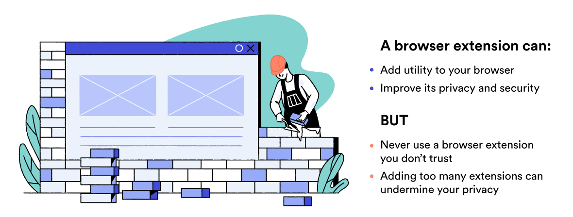 Les avantages et les inconvénients des extensions du navigateur