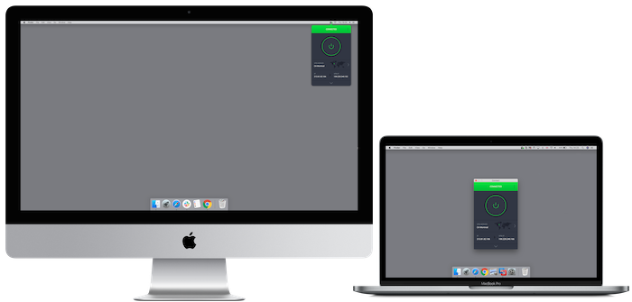 the Private Internet Access VPN app on Mac.