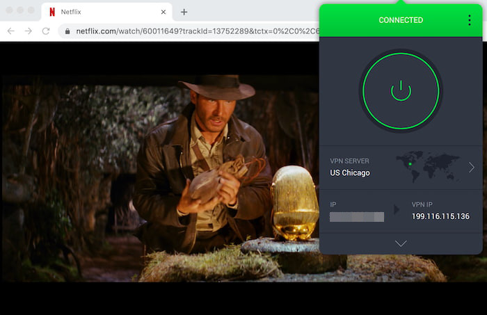 Private Internet Access working with US Netflix