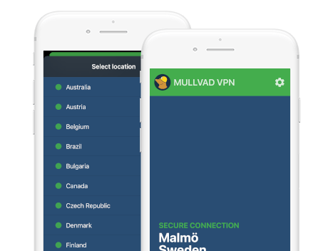 Mullvad mobile app