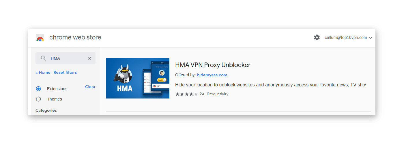 Cómo instalar una extensión de VPN en Google Chrome