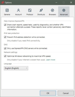 ExpressVPN Advanced Settings