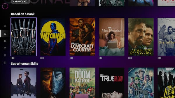 Aplicación de HBO Max en Chromecast con Google TV