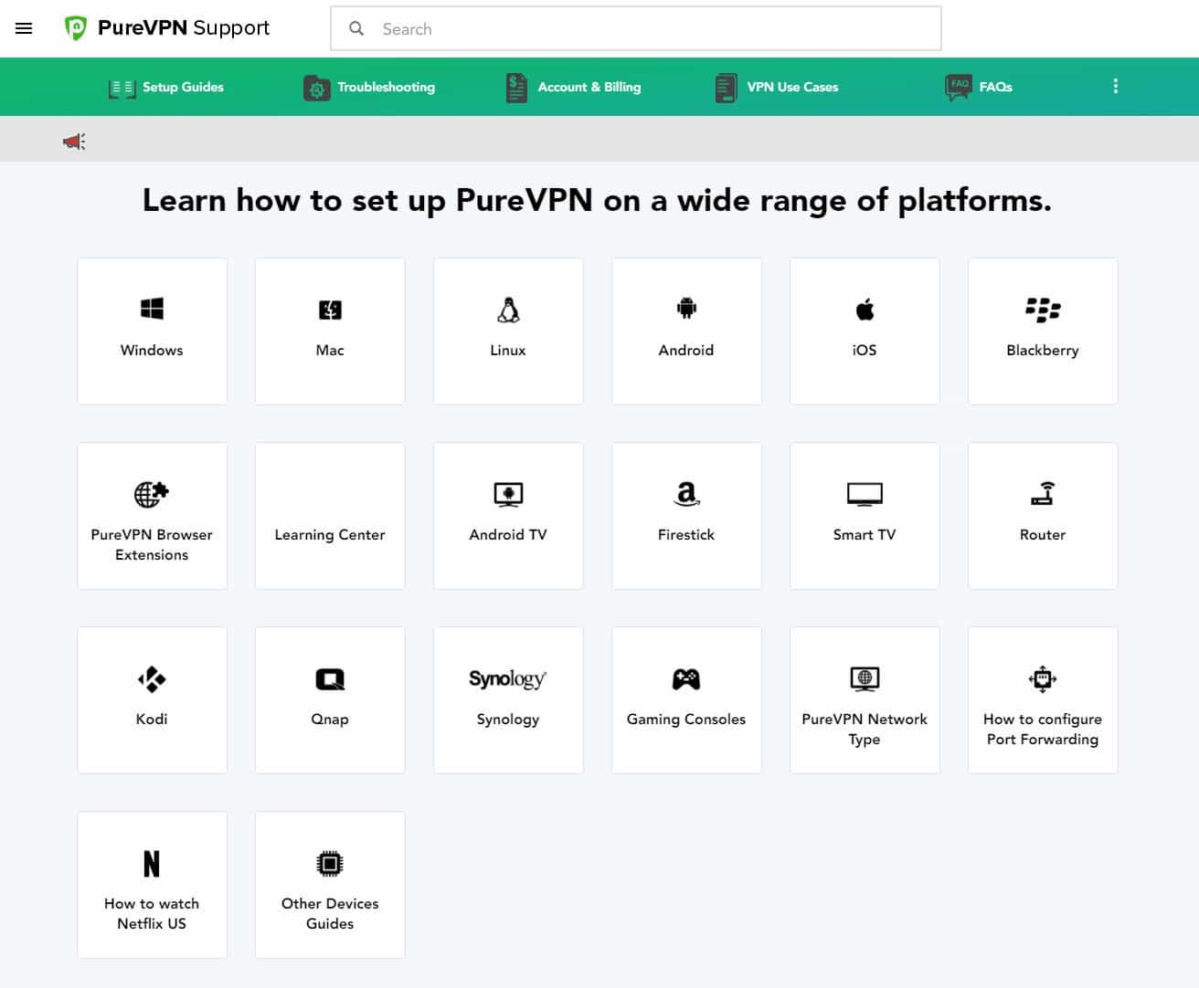 purevpn smart dns setup servers