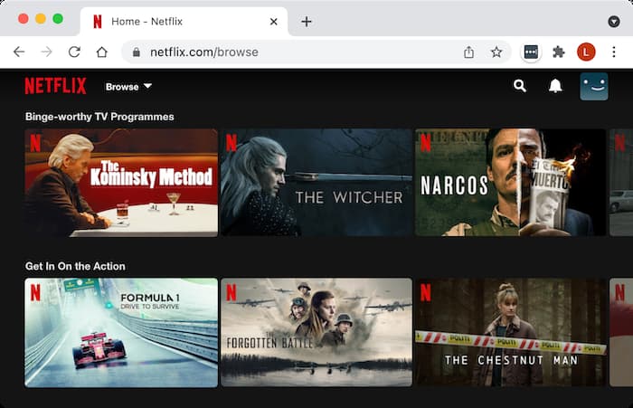 'Hanya Bisa Menonton Netflix Original, kesalahan VPN di Netflix