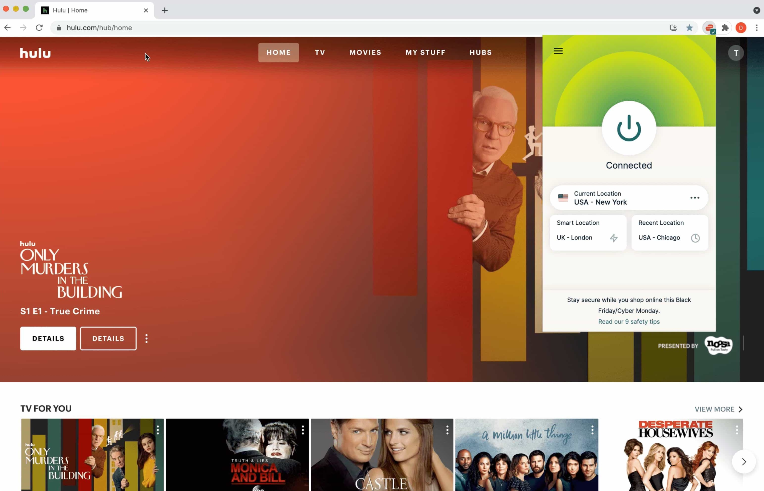 How to hotsell watch hulu overseas