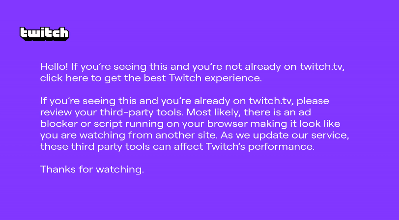 Twitch's 'Purple Screen of Death'