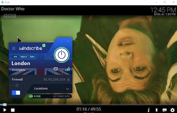 Usando Windscribe con Kodi