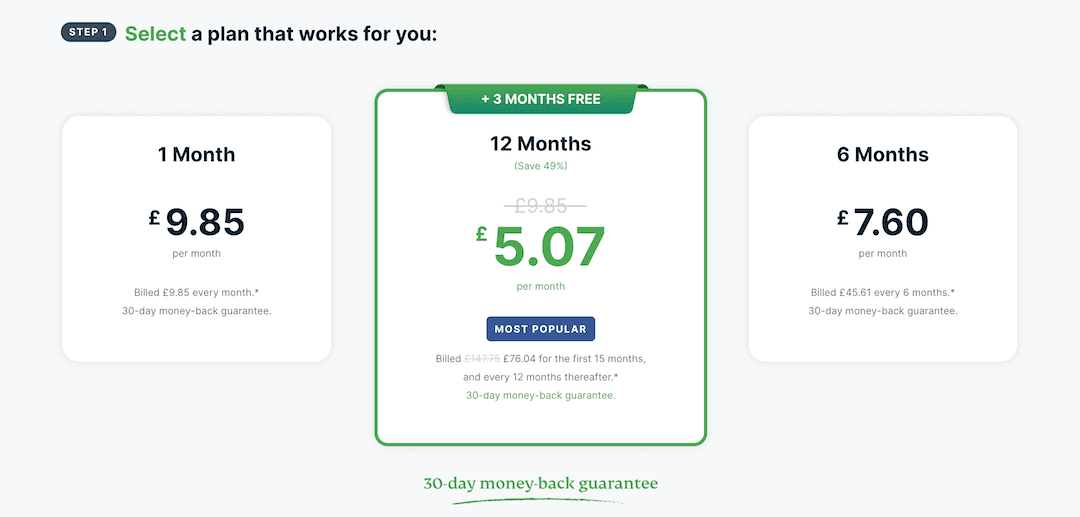 ExpressVPN pricing plans