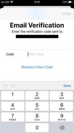 Código de verificación de Apple ID