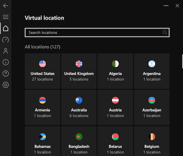 Hotspot Shield Server Locations