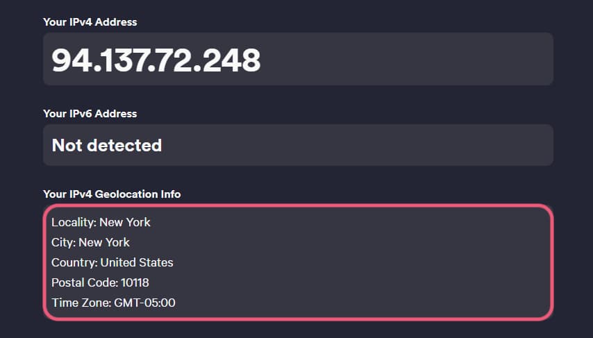 IP checker tools reveal your location