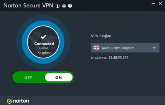Norton Secure VPN's app 