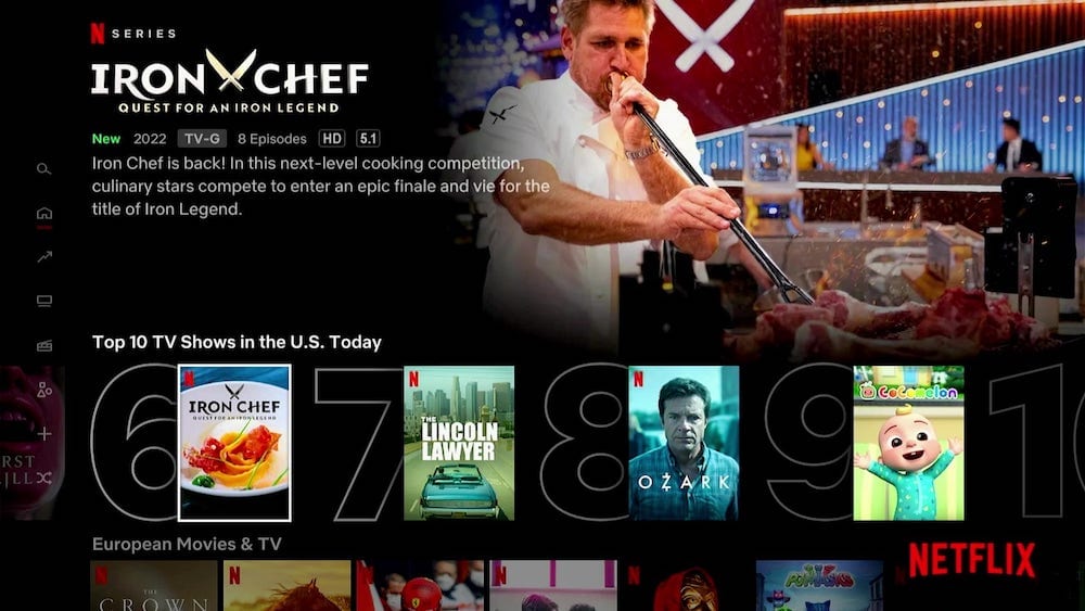 US Netflix desbloqueado con éxito en Amazon Fire TV con ExpressVPN