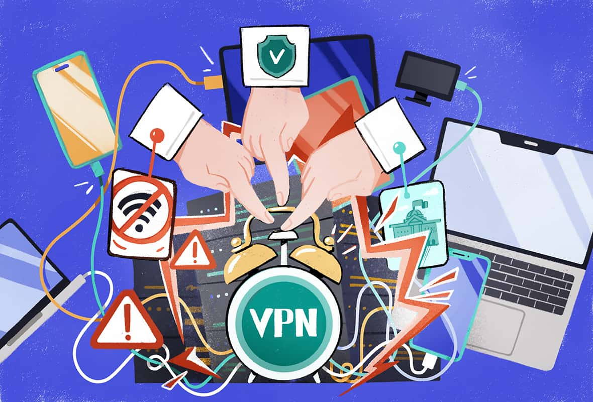 Why does VPN keep reconnecting?