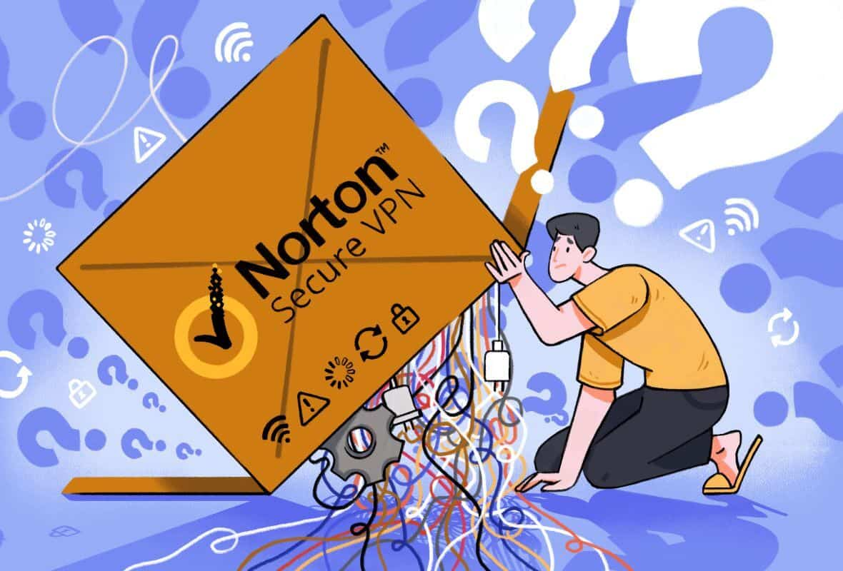 Norton VPN no funciona