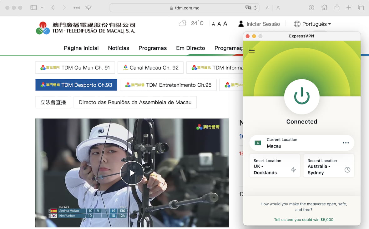 Streaming de la Copa Mundial de la FIFA con TDM utilizando una VPN