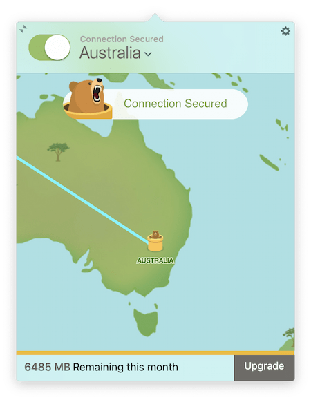 TunnelBear Is Limited to 500MB of Data Per Month