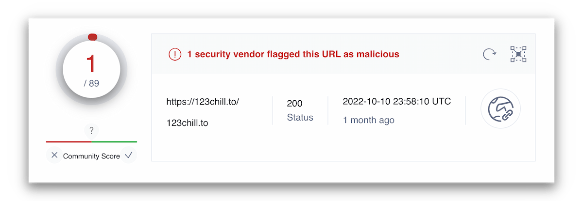 123Chill Malware Check