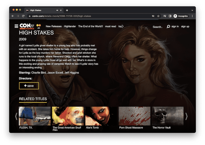 CONtv Free Movie Streaming Site