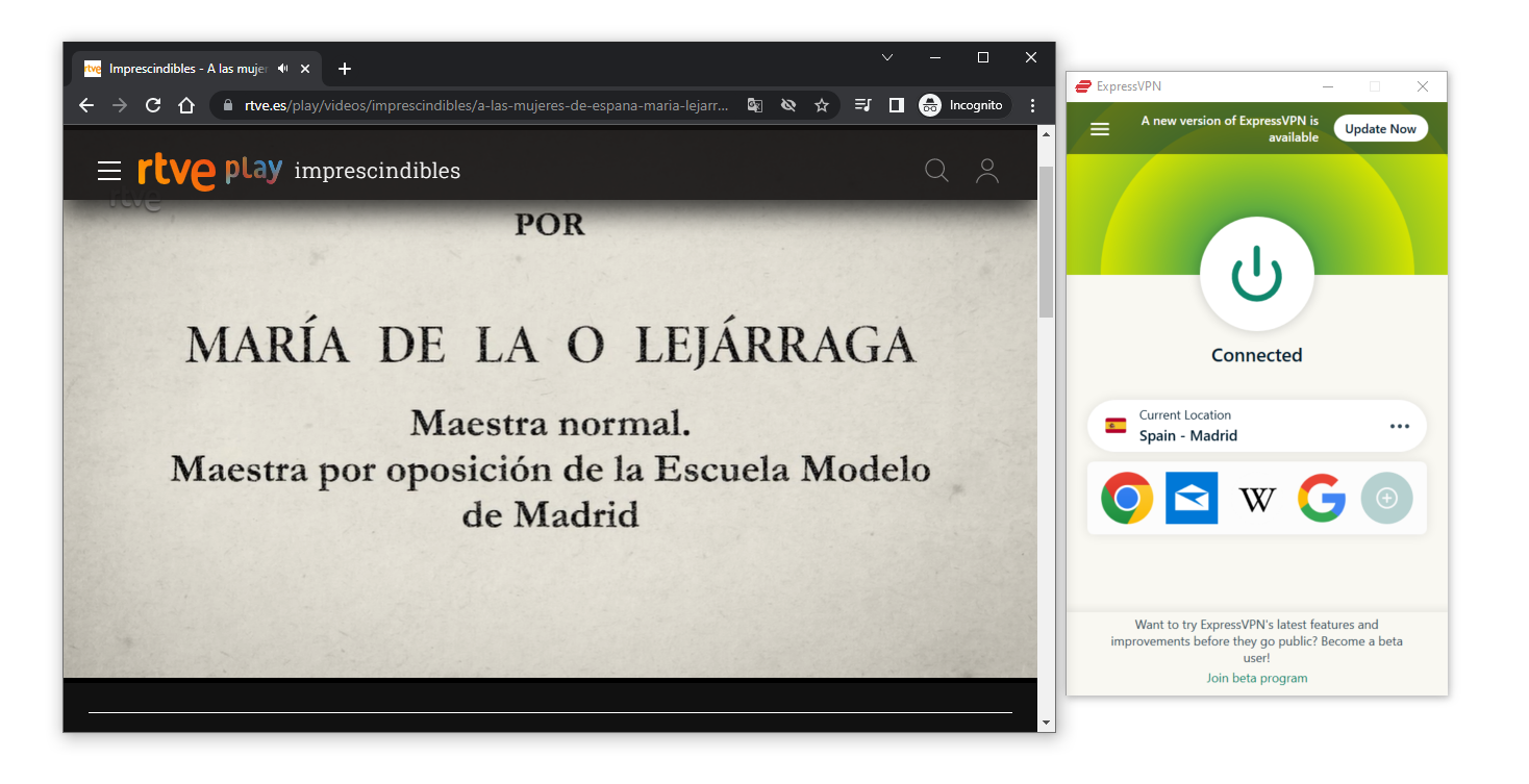 Página de streaming gratis RTVE Play
