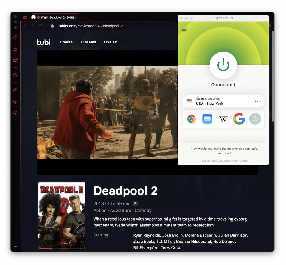 Tubi Sito per lo streaming di film gratis