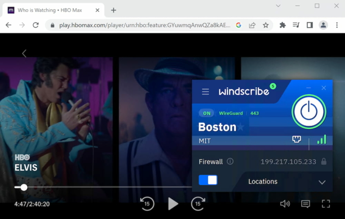 Dostęp do geoblokowanych treści HBO Max za pomocą Windscribe
