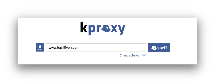 Kproxy वेब प्रॉक्सी